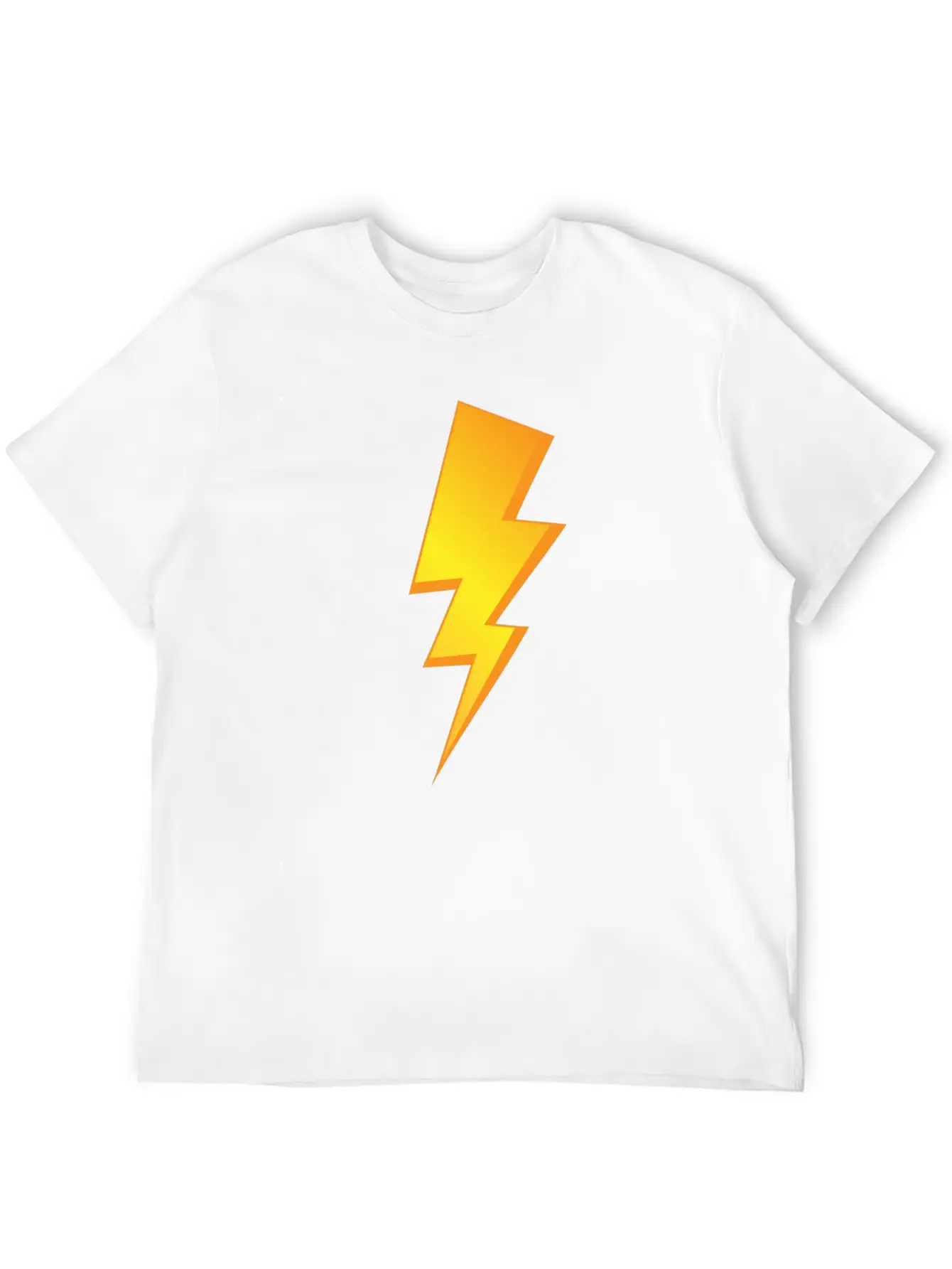 Thunder Lighting Casual Graphic T-Shirt – Simple And Comfortable Daily Wear