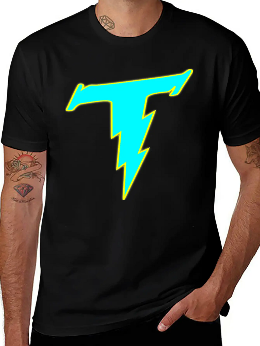 Thunder Pals Logo Unisex Short Sleeve Soft Cotton T-Shirt – Casual Everyday Wear