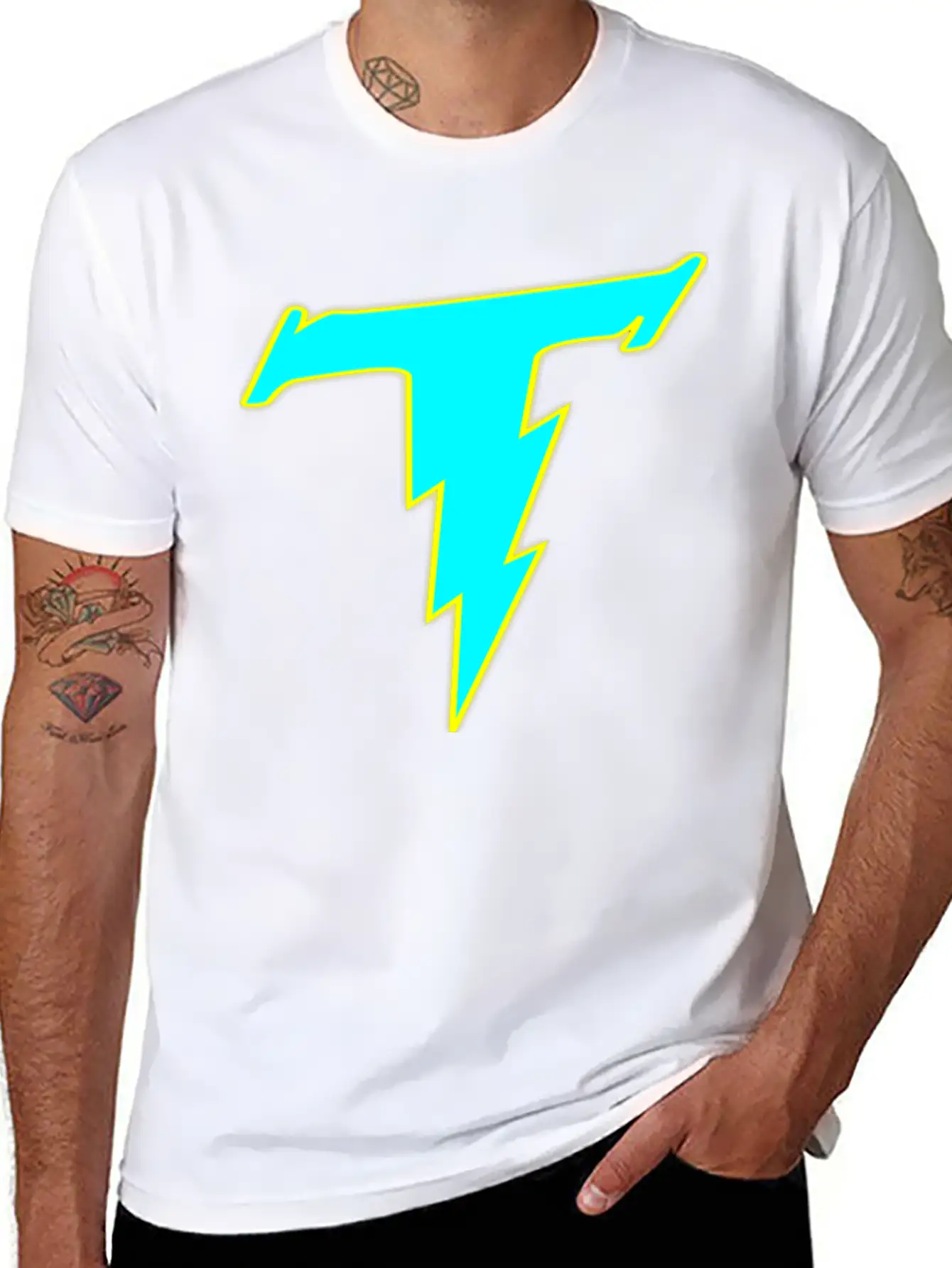 Thunder Pals Logo Unisex Short Sleeve Soft Cotton T-Shirt – Casual Everyday Wear