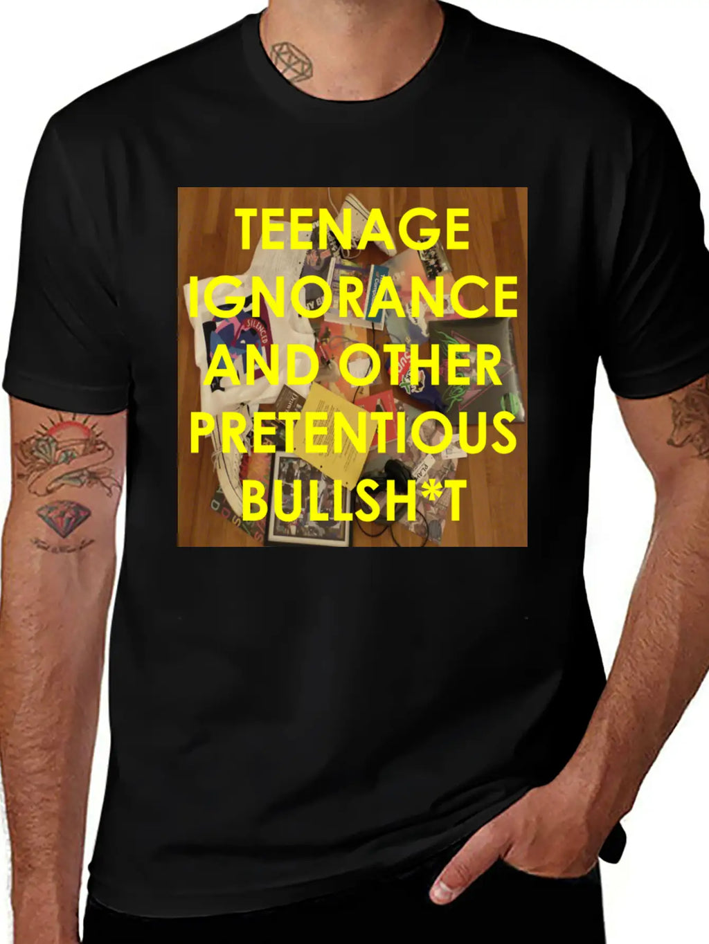 TIAOPB ALBUM COVER Breathable Graphic T-Shirt – Perfect For Casual Days