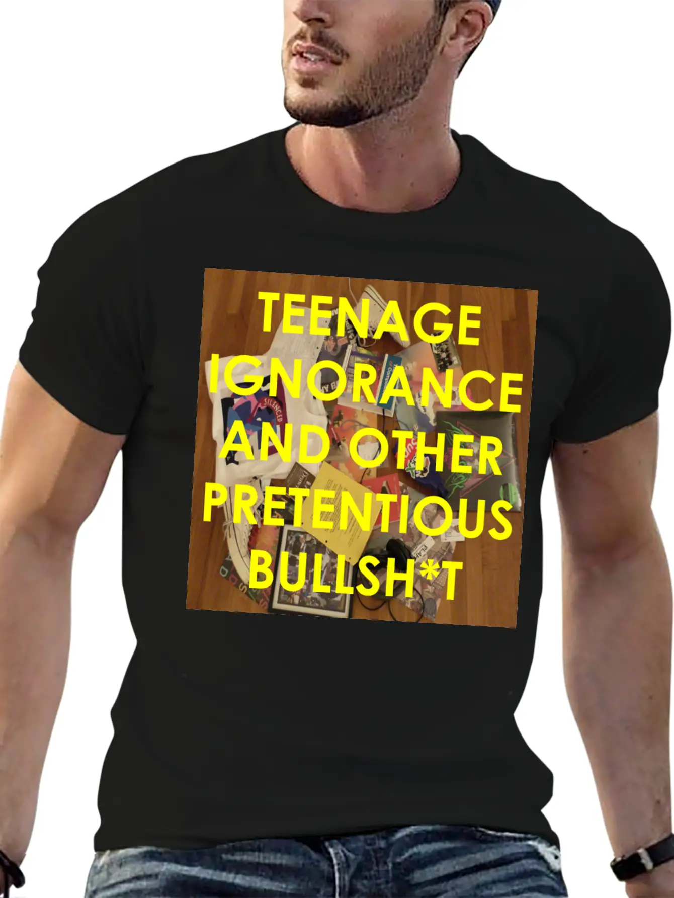 TIAOPB ALBUM COVER Breathable Graphic T-Shirt – Perfect For Casual Days