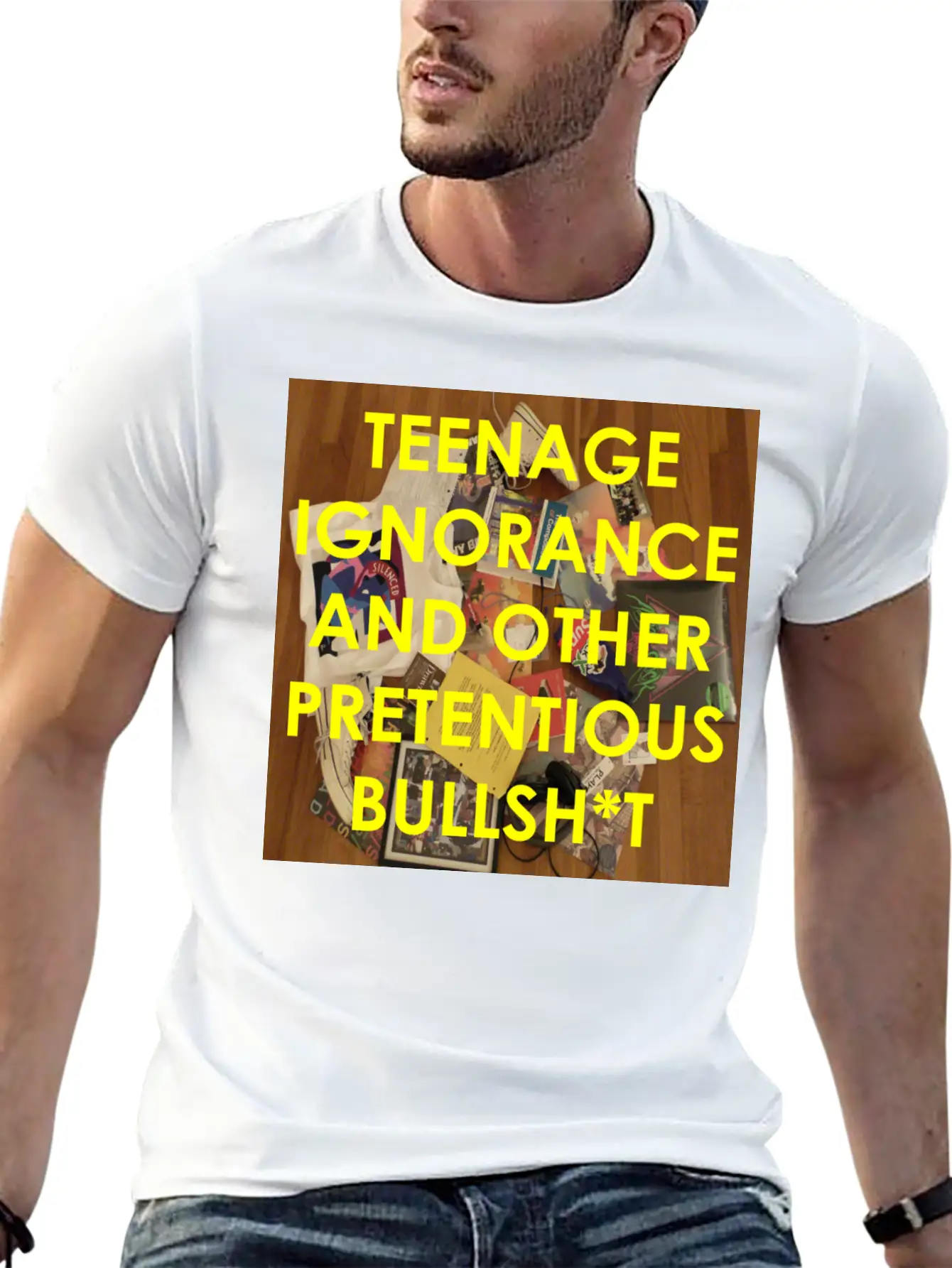 TIAOPB ALBUM COVER Breathable Graphic T-Shirt – Perfect For Casual Days