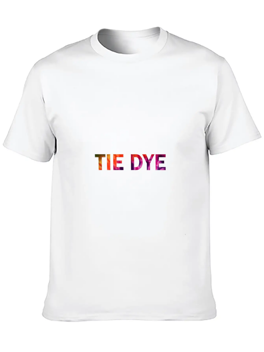 Tie Dye Unisex Short Sleeve Soft Cotton T-Shirt – Casual Everyday Wear