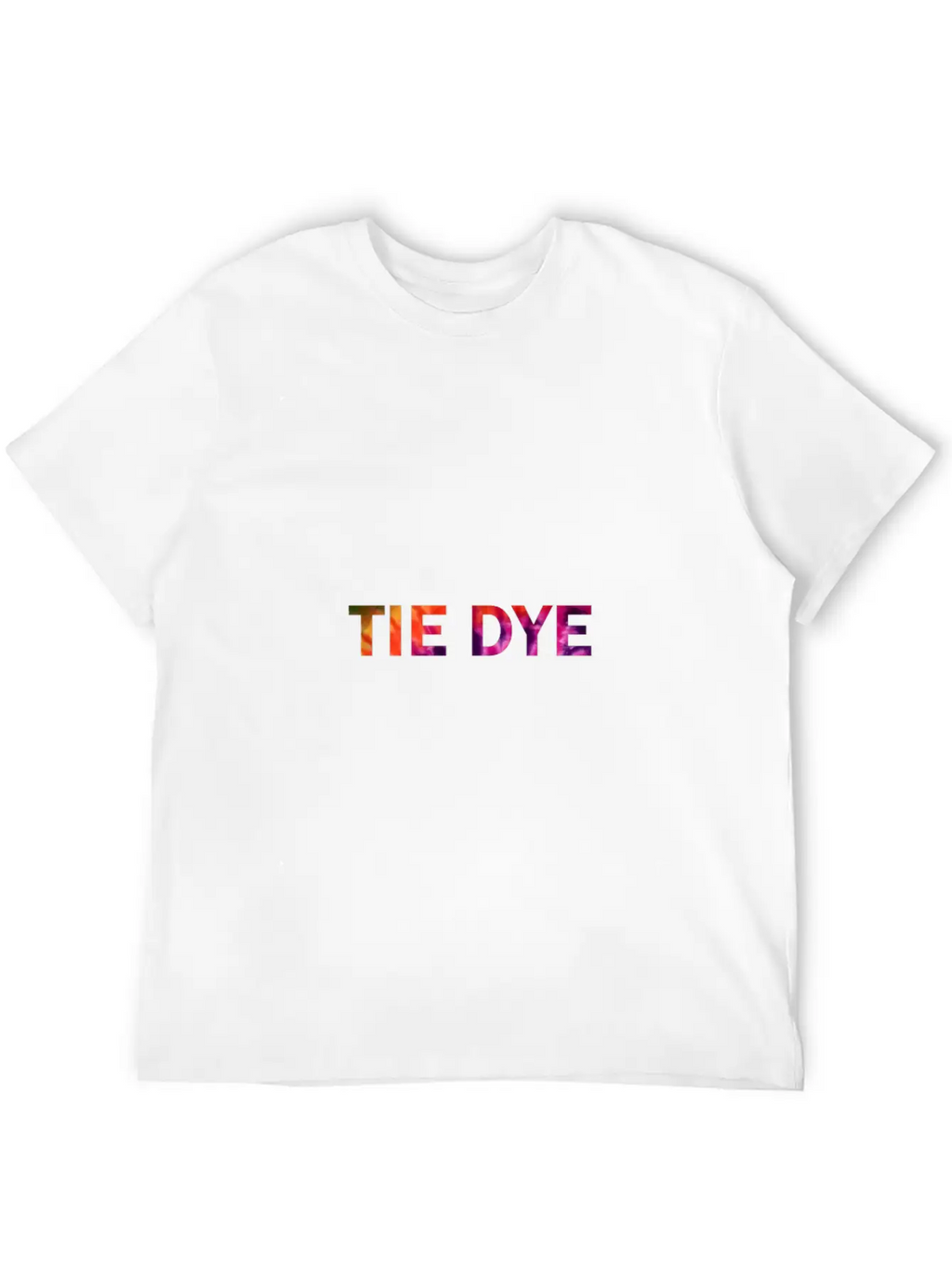 Tie Dye Unisex Short Sleeve Soft Cotton T-Shirt – Casual Everyday Wear