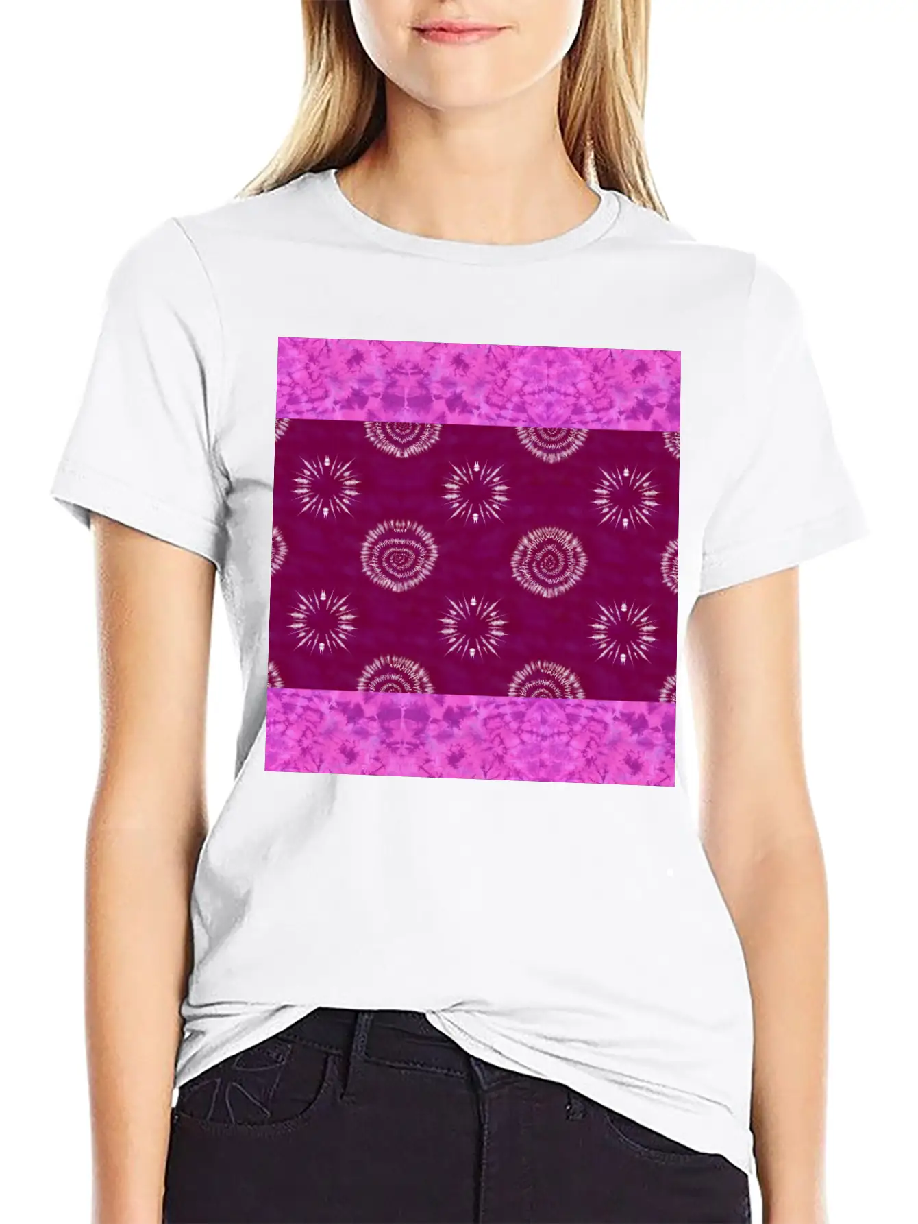 Tie In With Local Culture ! Unisex Short Sleeve Soft Cotton T-Shirt – Casual Everyday Wear