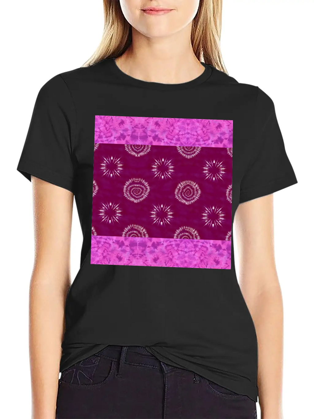Tie In With Local Culture ! Unisex Short Sleeve Soft Cotton T-Shirt – Casual Everyday Wear