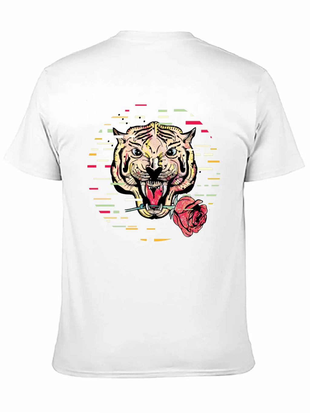 Tiger And Rose Unisex Casual T-Shirt – Clean Design For Daily Comfort