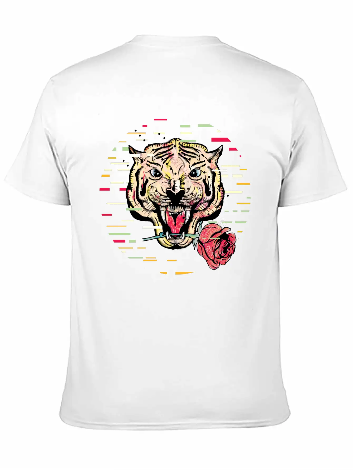 Tiger And Rose Unisex Casual T-Shirt – Clean Design For Daily Comfort