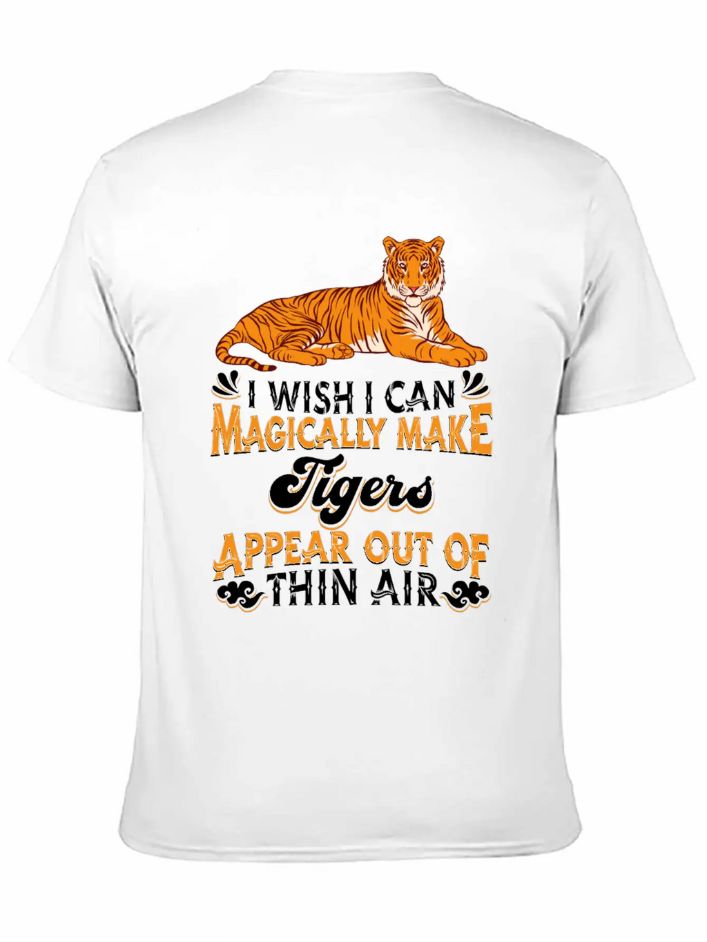 Tiger Breathable Soft Cotton T-Shirt – Timeless Casual Look