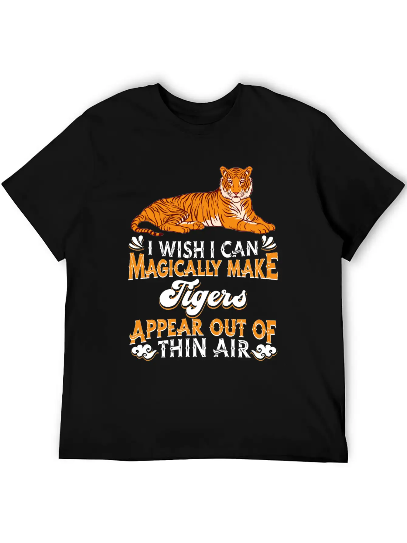 Tiger Breathable Soft Cotton T-Shirt – Timeless Casual Look