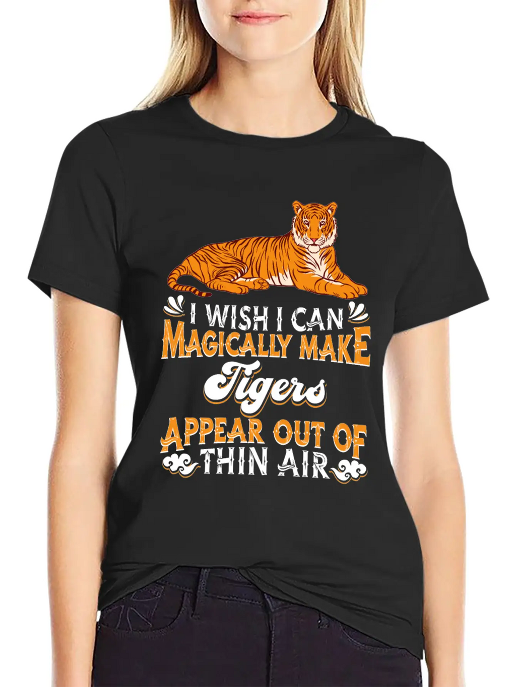 Tiger Breathable Soft Cotton T-Shirt – Timeless Casual Look