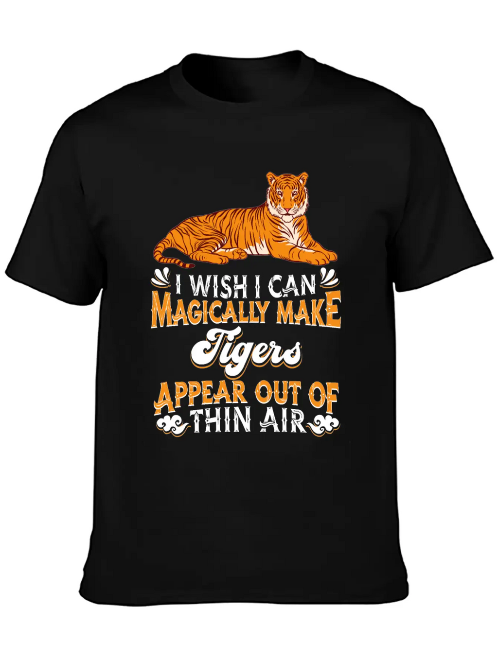 Tiger Breathable Soft Cotton T-Shirt – Timeless Casual Look