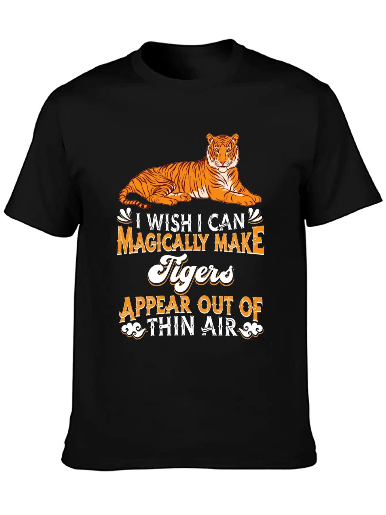 Tiger Breathable Soft Cotton T-Shirt – Timeless Casual Look
