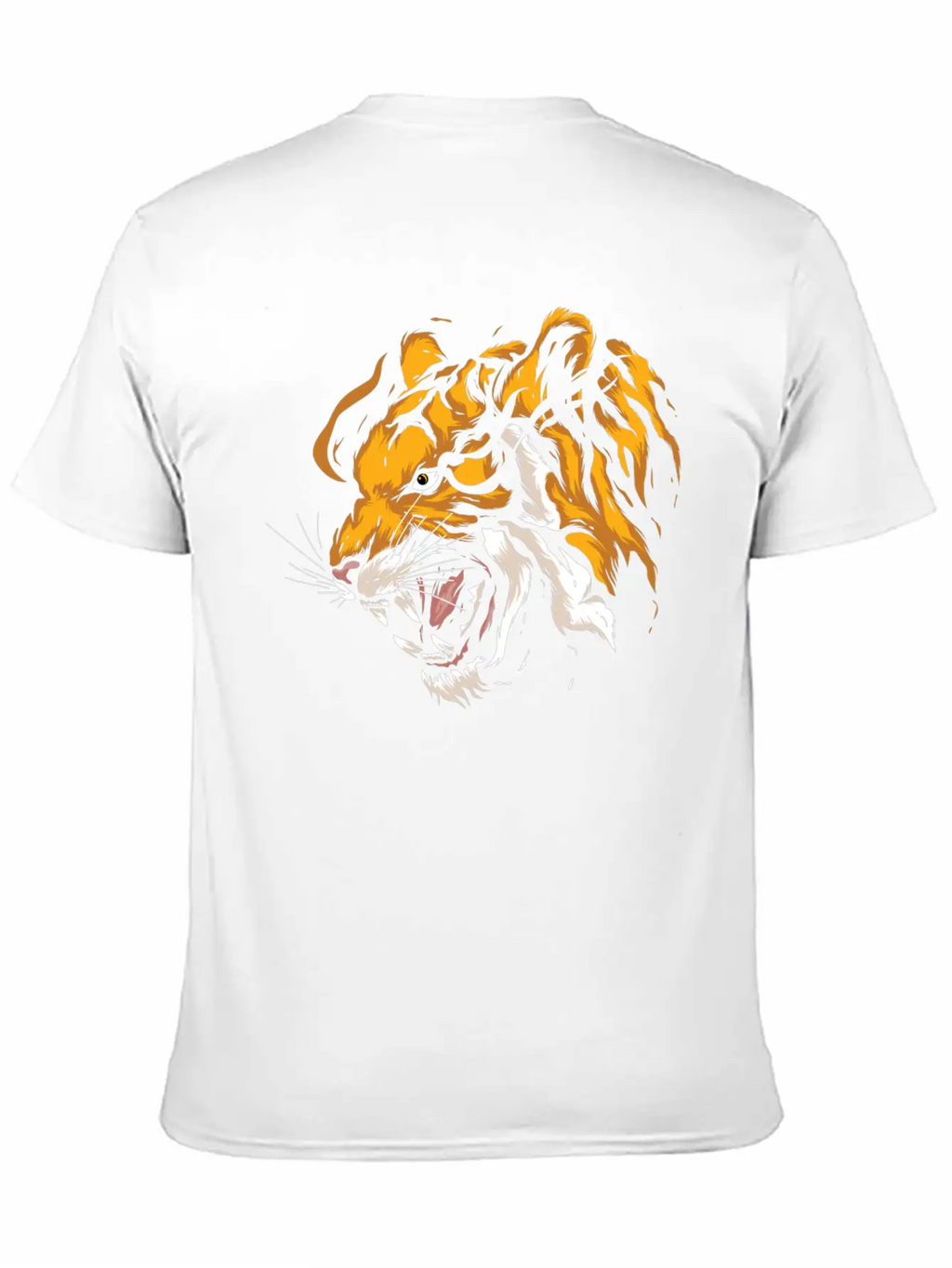 Tiger Head Tiger Boys Casual Graphic T-Shirt – Simple And Comfortable Daily Wear