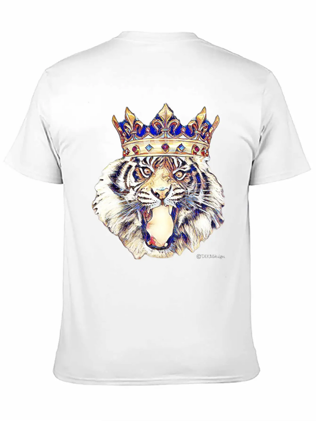 Tiger King Stylish Everyday T-Shirt – Unisex Basic Cotton Tee