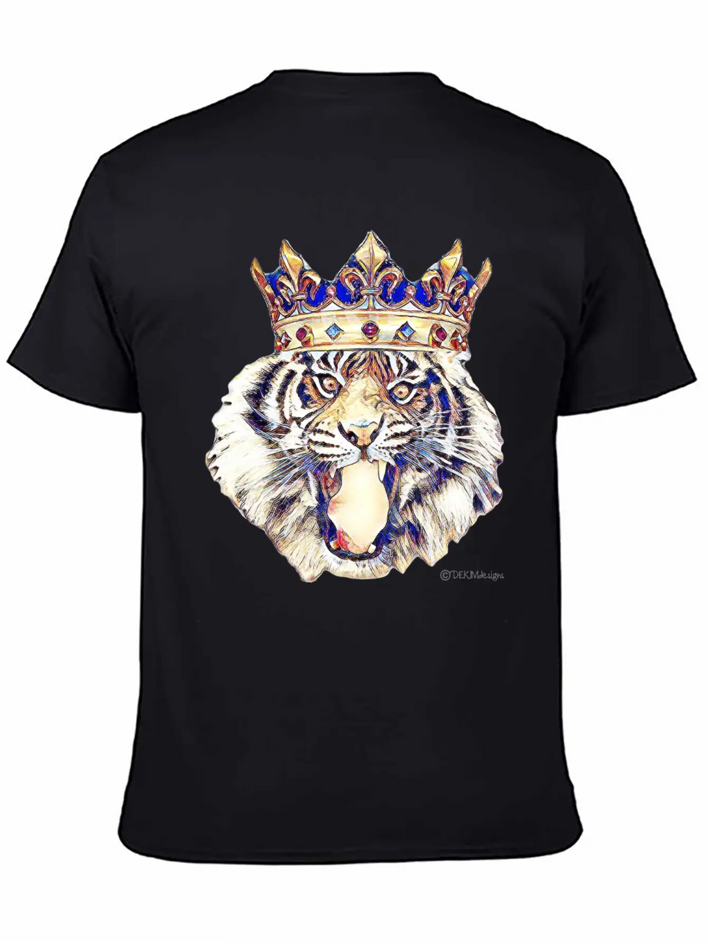 Tiger King Stylish Everyday T-Shirt – Unisex Basic Cotton Tee