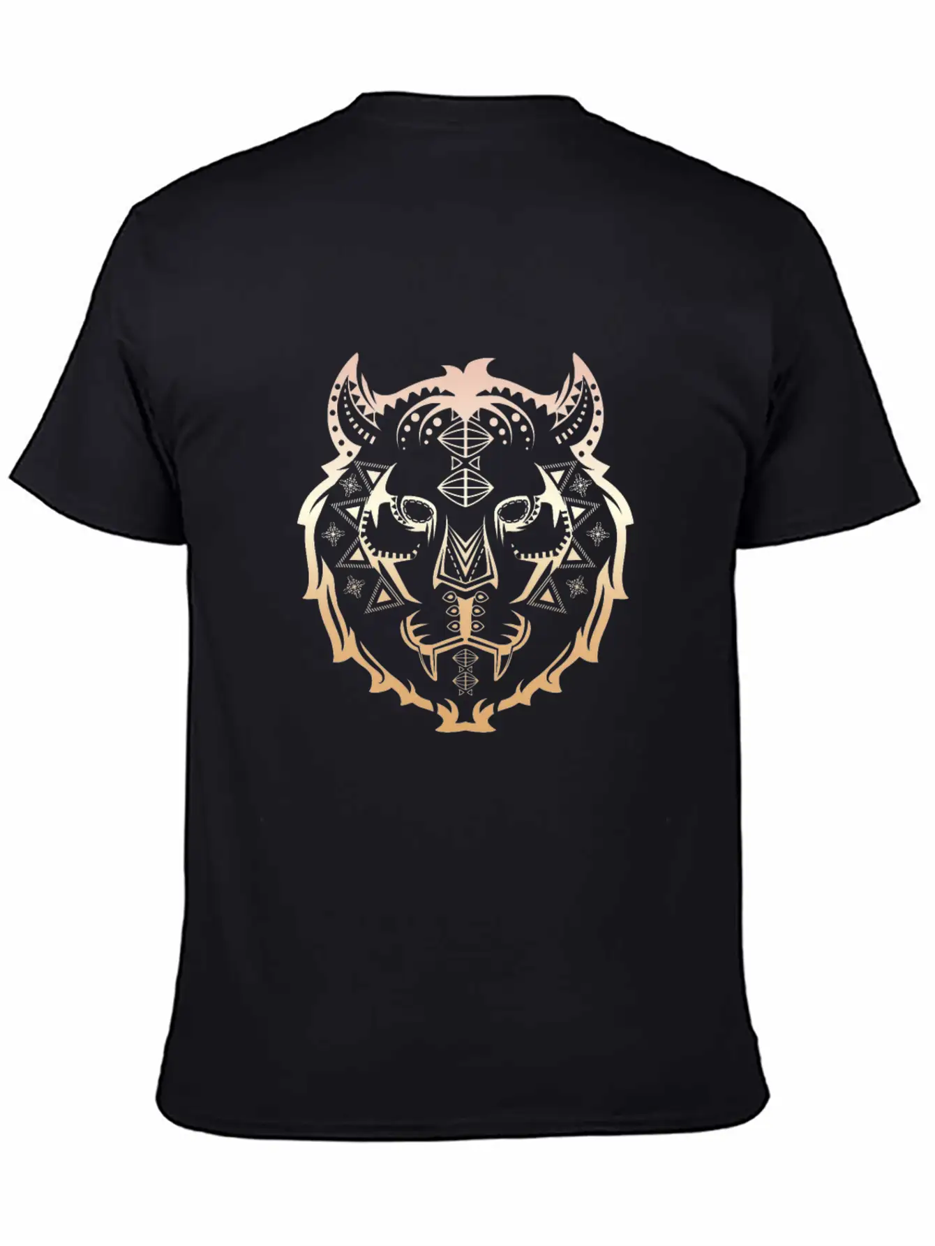 Tiger Pattern Essential Cotton Tee For Daily Outfits – Unisex Style