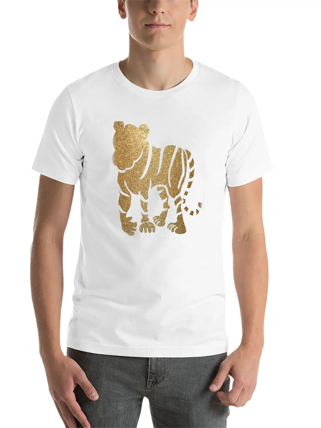 Tiger Stylish Everyday T-Shirt – Unisex Basic Cotton Tee