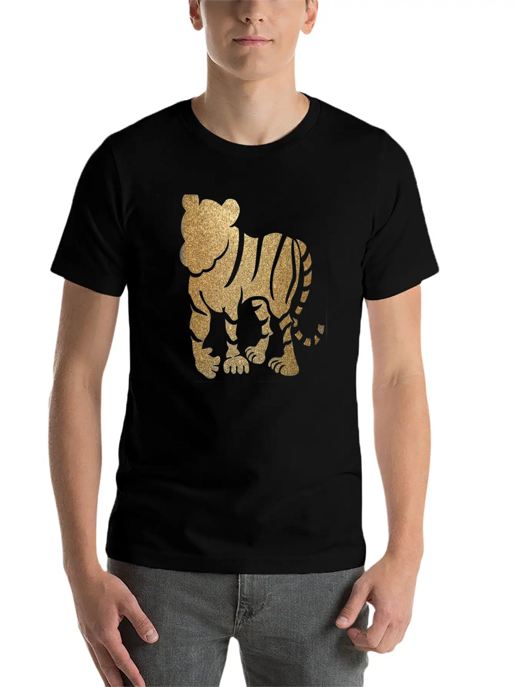Tiger Stylish Everyday T-Shirt – Unisex Basic Cotton Tee