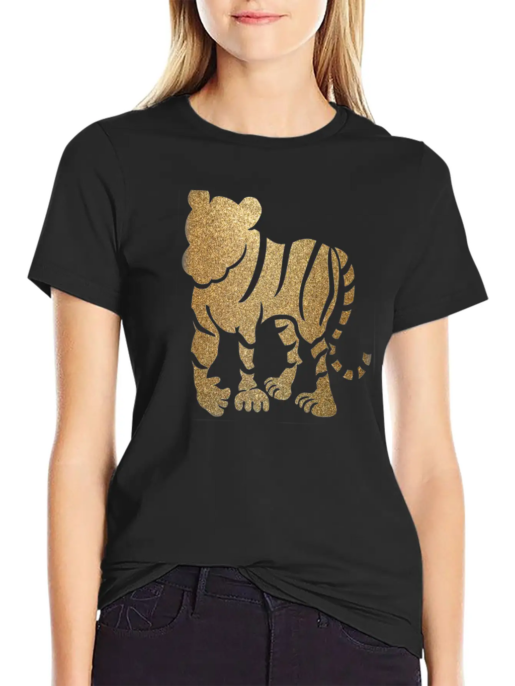 Tiger Stylish Everyday T-Shirt – Unisex Basic Cotton Tee