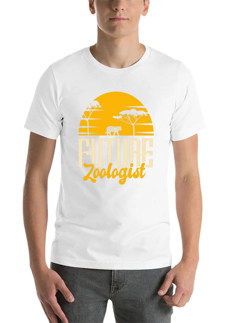 Tiger Tiger Stripe Jungle Unisex Casual T-Shirt – Clean Design For Daily Comfort
