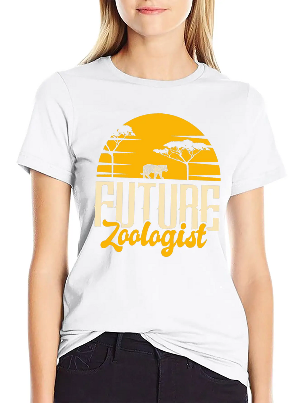 Tiger Tiger Stripe Jungle Unisex Casual T-Shirt – Clean Design For Daily Comfort