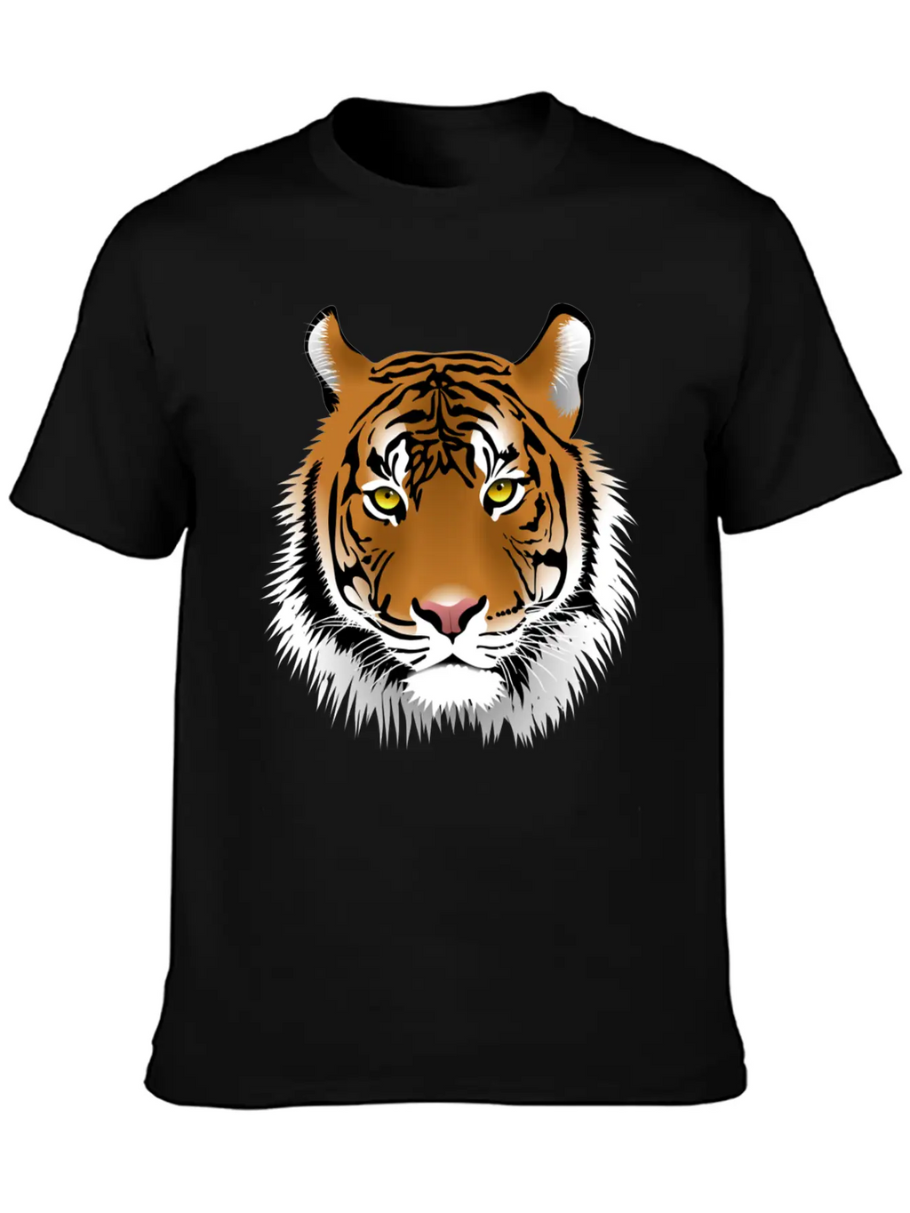 Tiger Unisex Casual T-Shirt – Clean Design For Daily Comfort