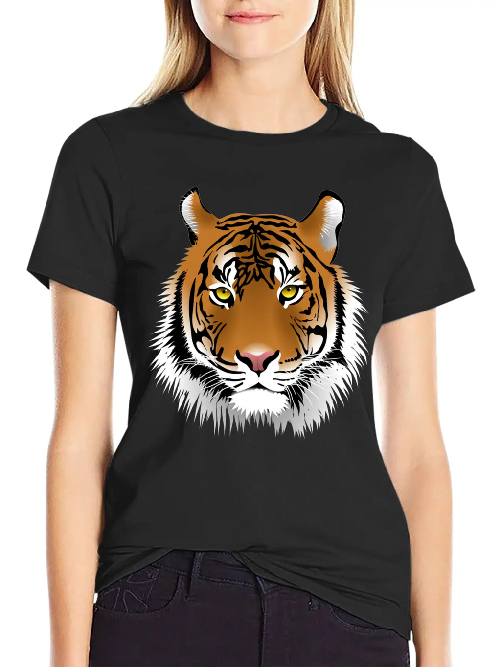 Tiger Unisex Casual T-Shirt – Clean Design For Daily Comfort