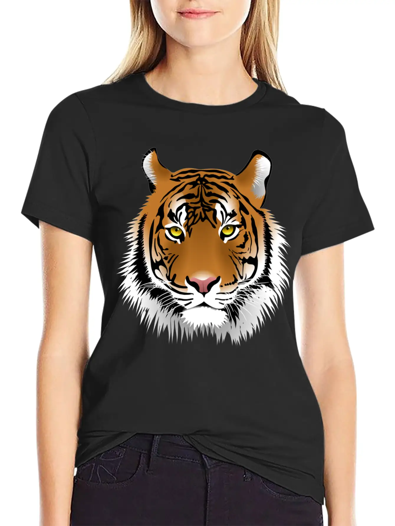 Tiger Unisex Casual T-Shirt – Clean Design For Daily Comfort