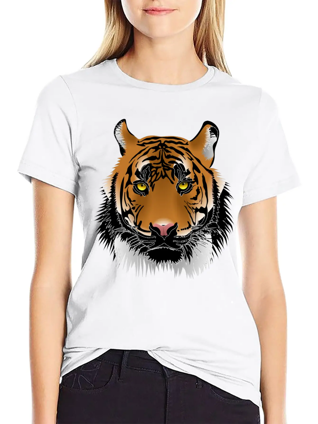 Tiger Unisex Casual T-Shirt – Clean Design For Daily Comfort