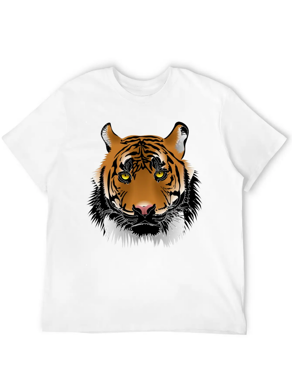 Tiger Unisex Casual T-Shirt – Clean Design For Daily Comfort