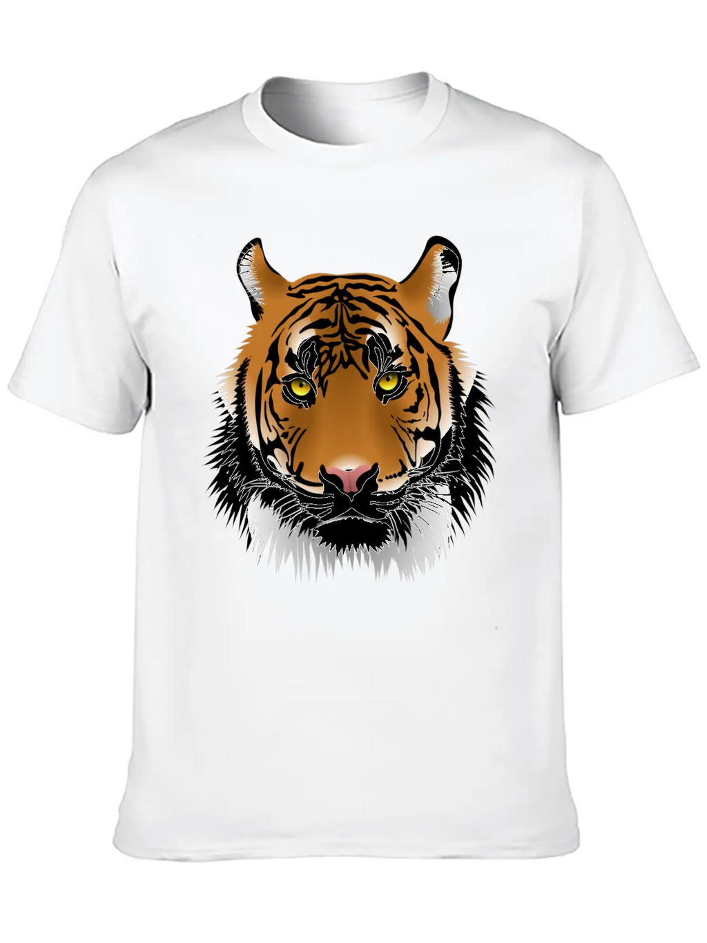 Tiger Unisex Casual T-Shirt – Clean Design For Daily Comfort