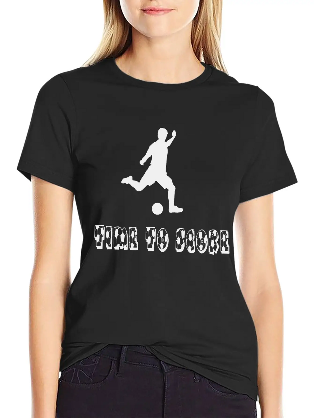 Time To Score Unisex Short Sleeve Soft Cotton T-Shirt – Casual Everyday Wear