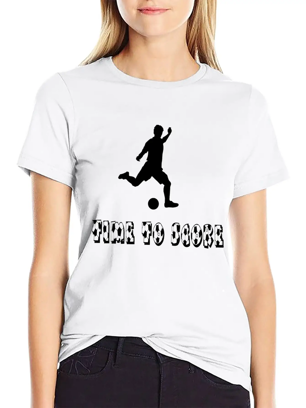 Time To Score Unisex Short Sleeve Soft Cotton T-Shirt – Casual Everyday Wear