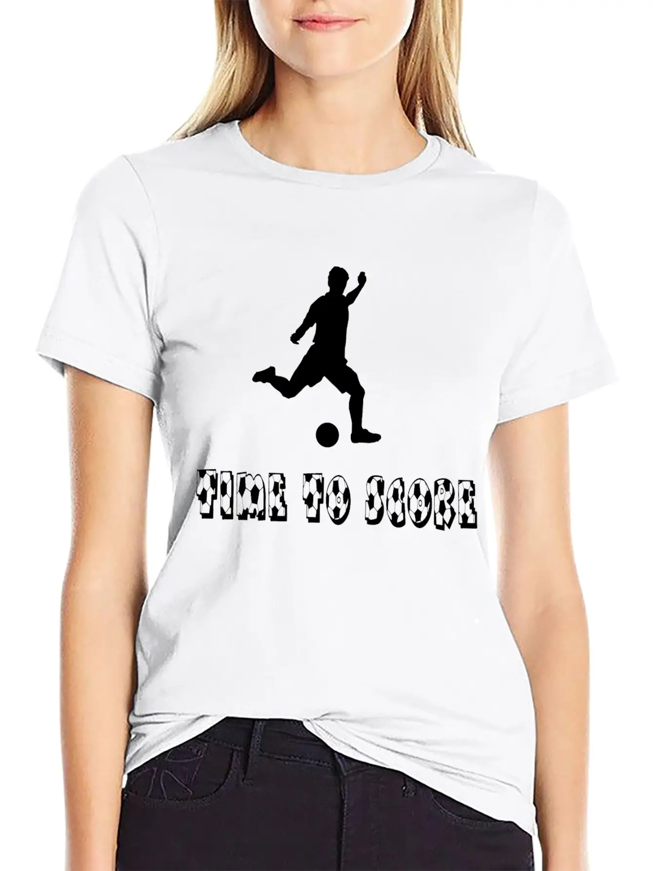 Time To Score Unisex Short Sleeve Soft Cotton T-Shirt – Casual Everyday Wear
