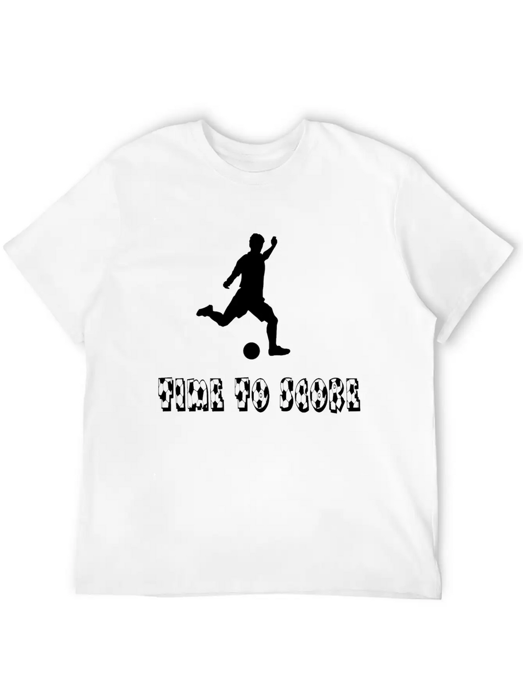Time To Score Unisex Short Sleeve Soft Cotton T-Shirt – Casual Everyday Wear