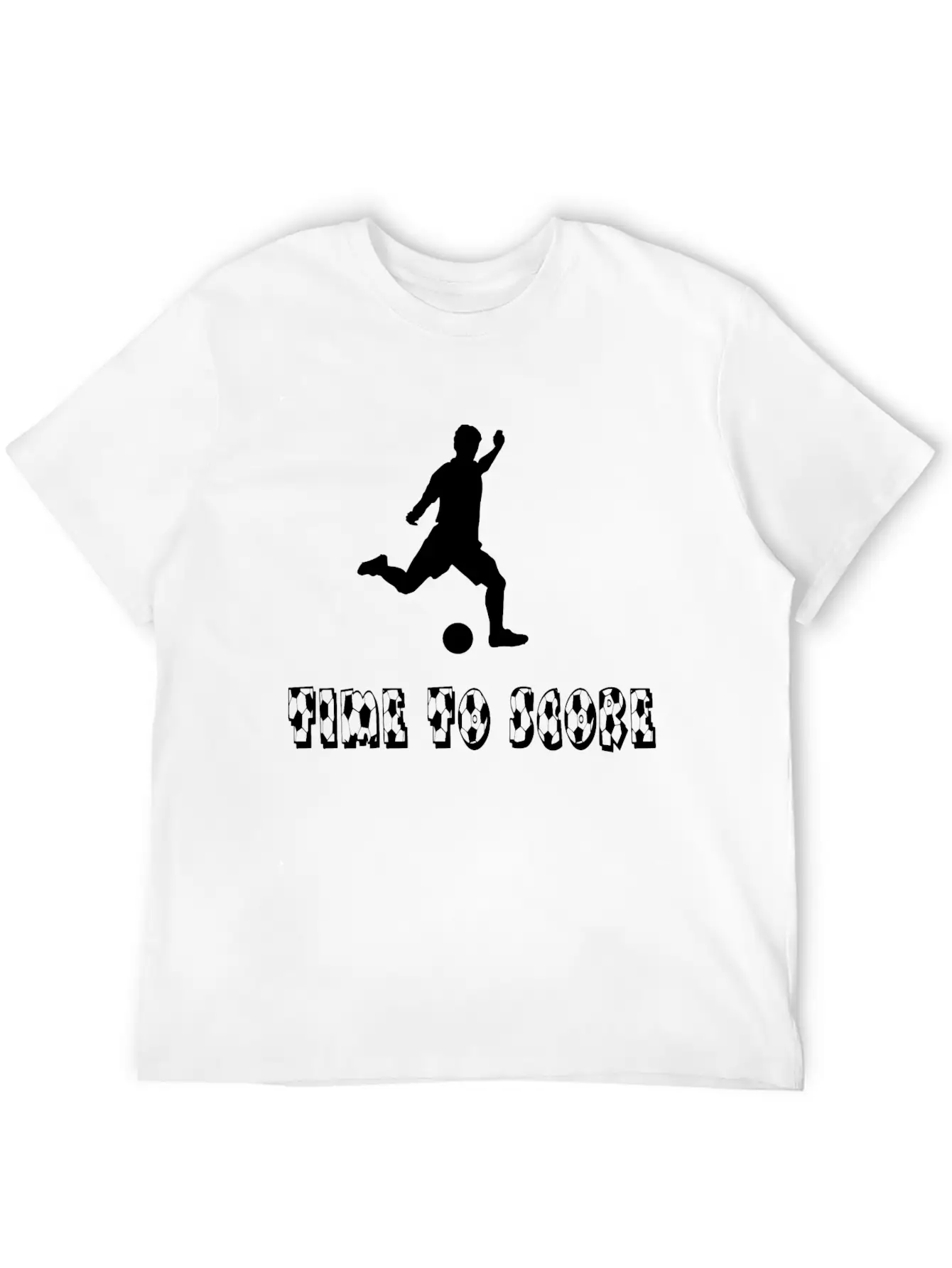 Time To Score Unisex Short Sleeve Soft Cotton T-Shirt – Casual Everyday Wear