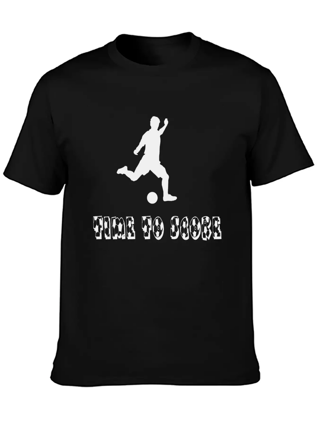 Time To Score Unisex Short Sleeve Soft Cotton T-Shirt – Casual Everyday Wear