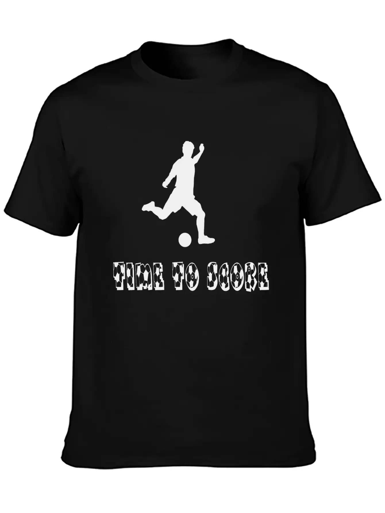 Time To Score Unisex Short Sleeve Soft Cotton T-Shirt – Casual Everyday Wear