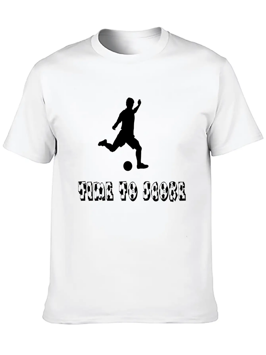 Time To Score Unisex Short Sleeve Soft Cotton T-Shirt – Casual Everyday Wear
