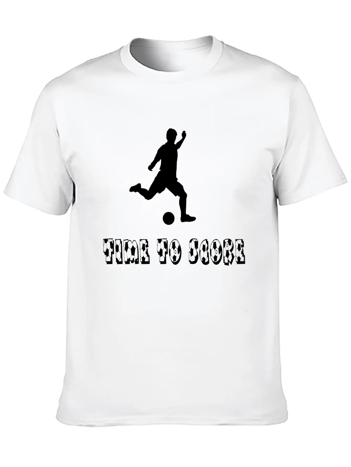 Time To Score Unisex Short Sleeve Soft Cotton T-Shirt – Casual Everyday Wear