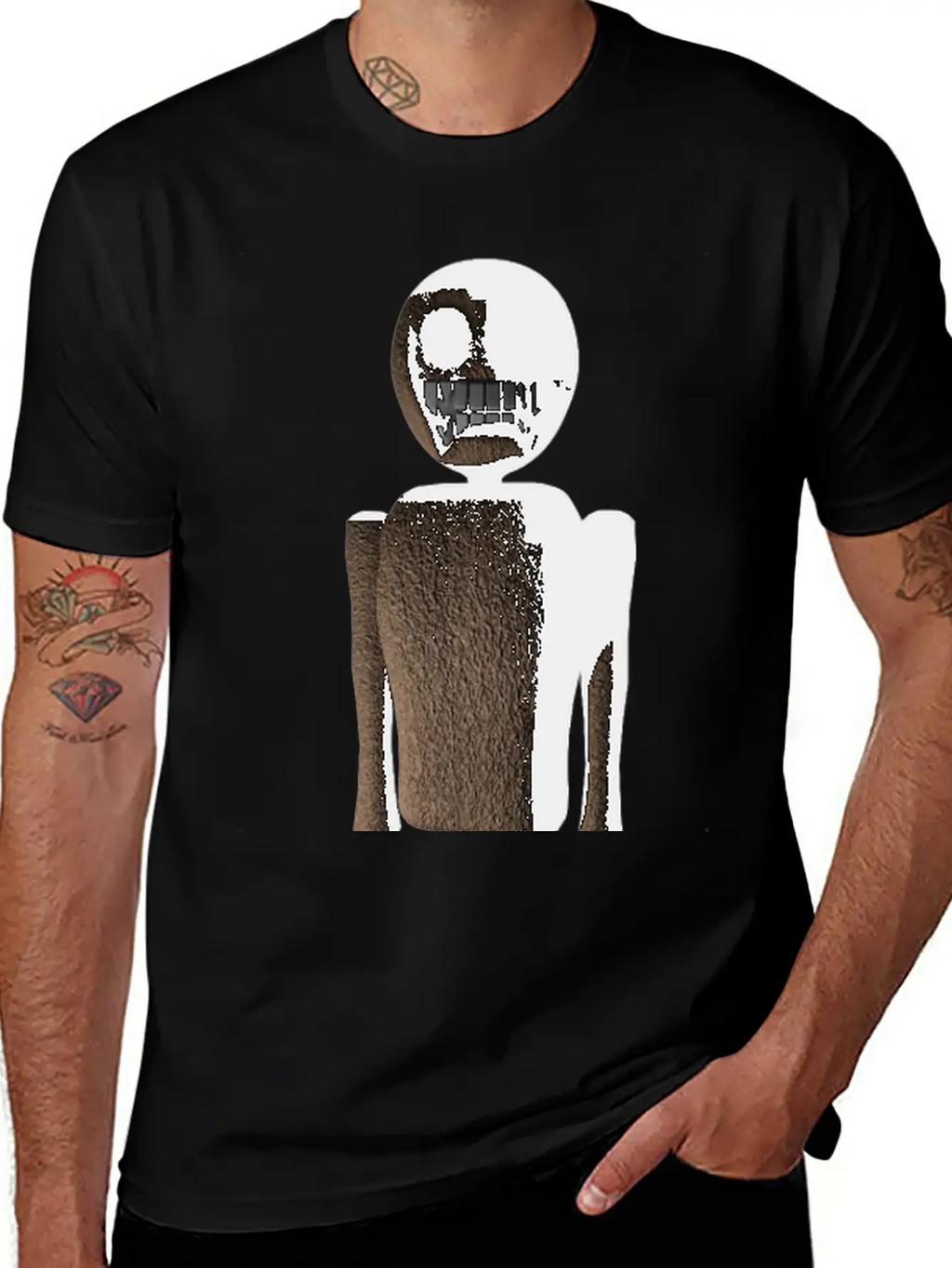 Timore Mannequin Casual Graphic T-Shirt – Simple And Comfortable Daily Wear