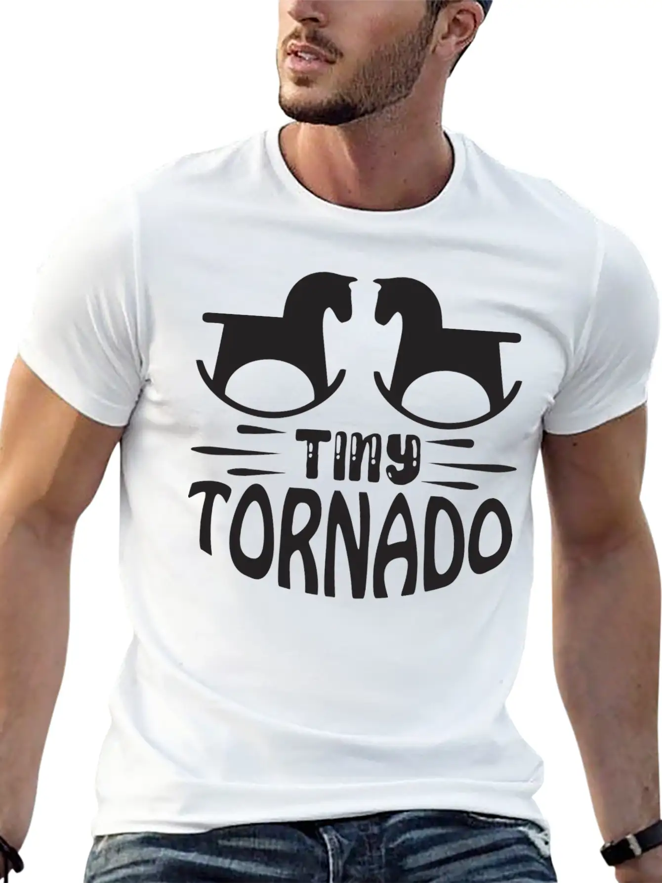 Tiny Tornado Essential Cotton Tee For Daily Outfits – Unisex Style