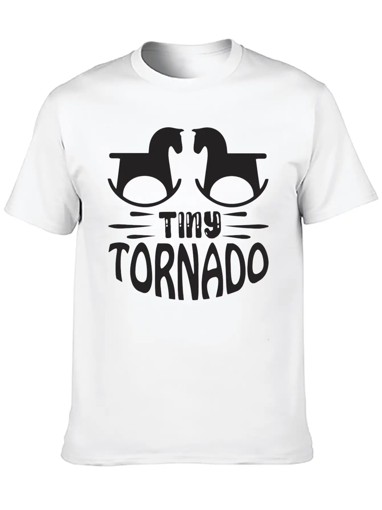 Tiny Tornado Essential Cotton Tee For Daily Outfits – Unisex Style