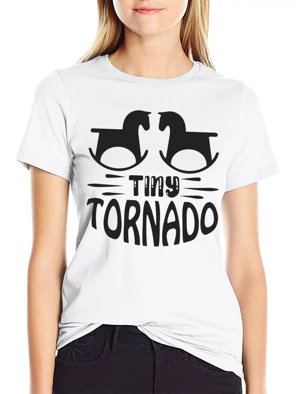 Tiny Tornado Essential Cotton Tee For Daily Outfits – Unisex Style
