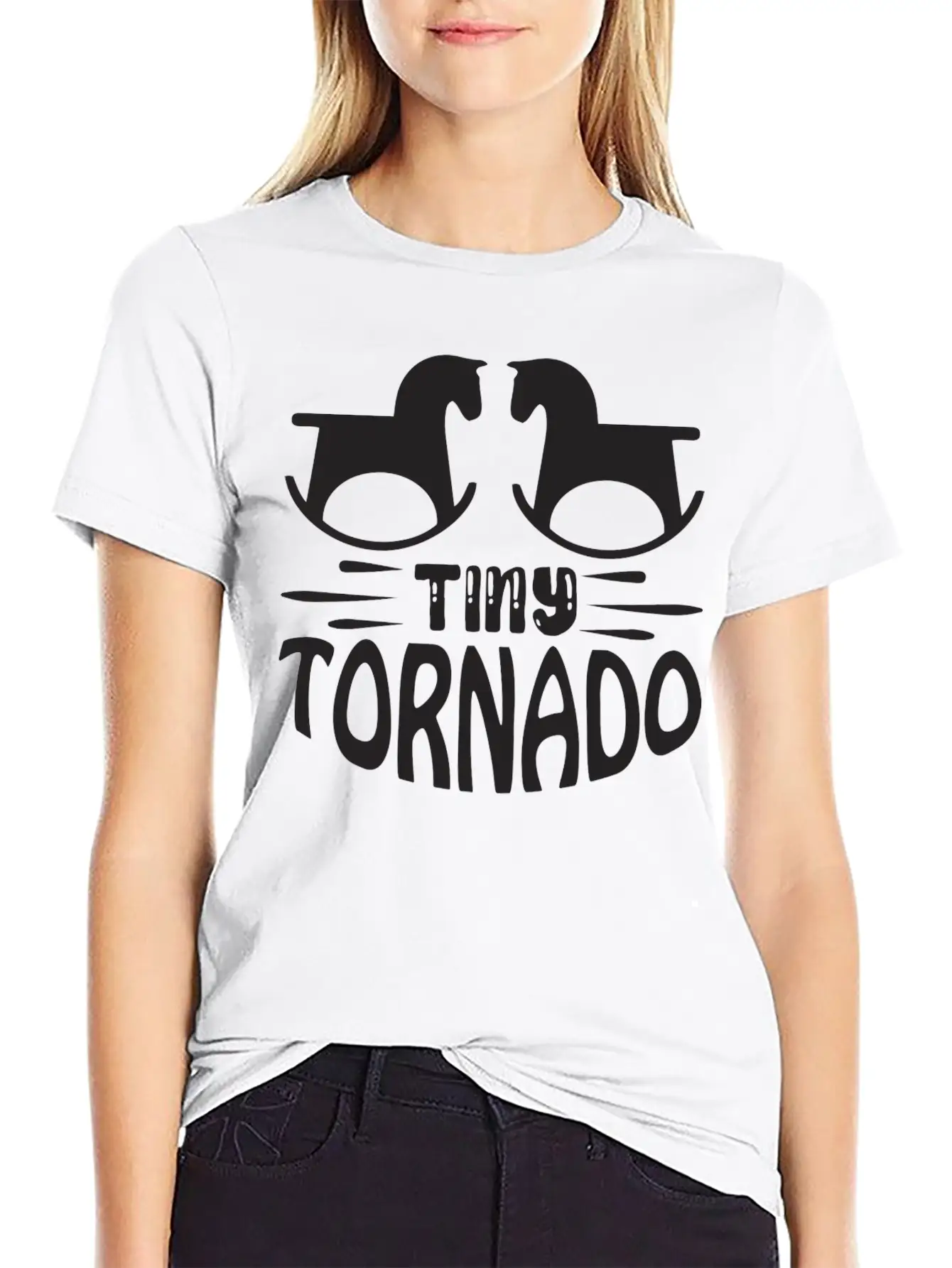 Tiny Tornado Essential Cotton Tee For Daily Outfits – Unisex Style