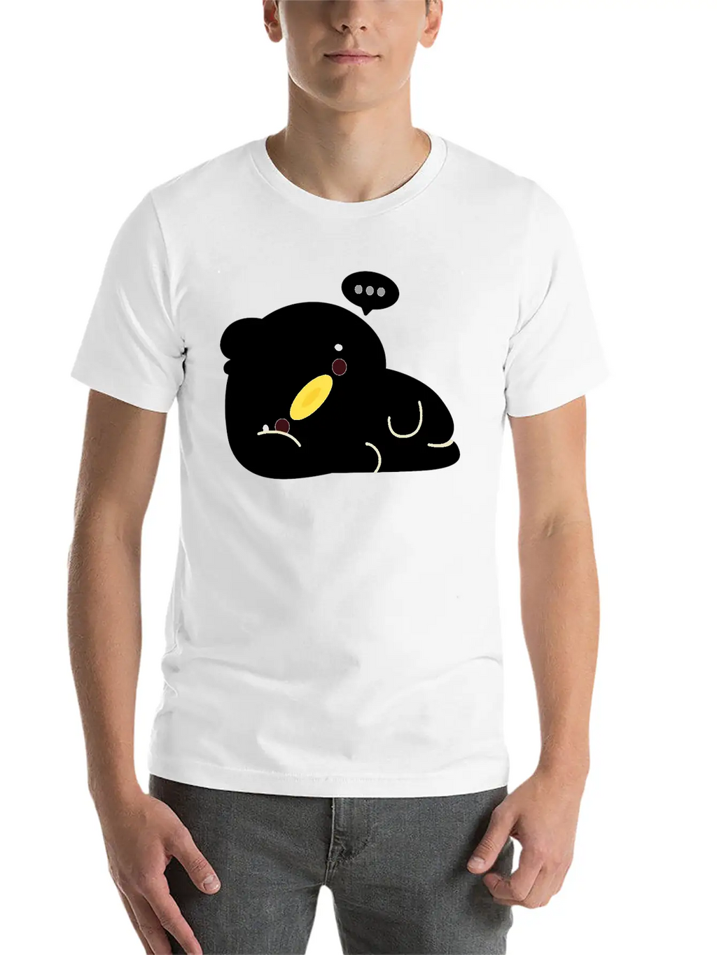 Tired Duck Stylish Everyday T-Shirt – Unisex Basic Cotton Tee