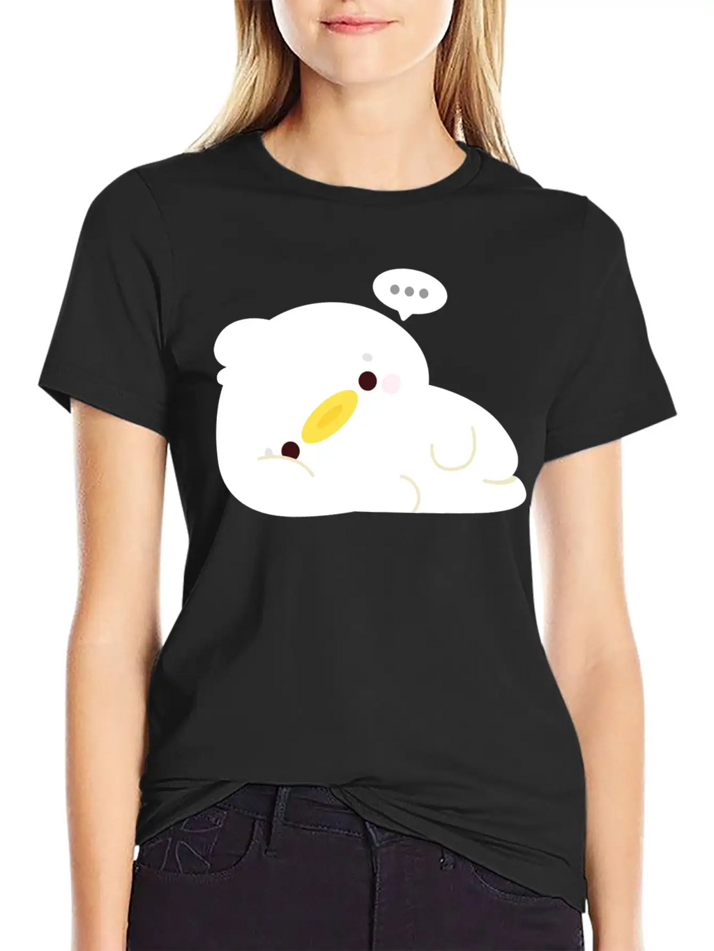 Tired Duck Stylish Everyday T-Shirt – Unisex Basic Cotton Tee