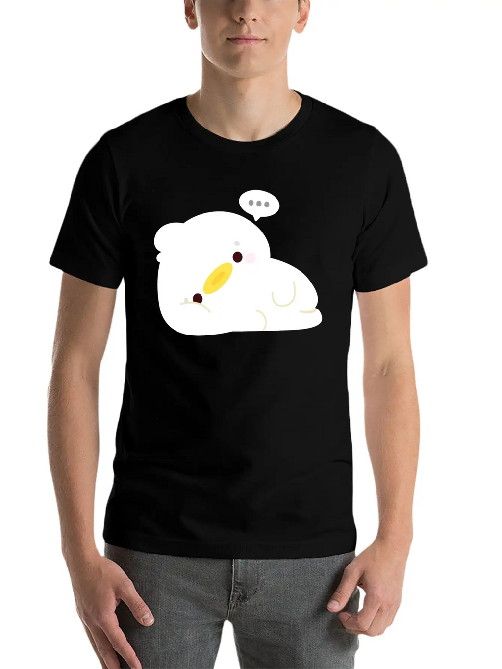 Tired Duck Stylish Everyday T-Shirt – Unisex Basic Cotton Tee