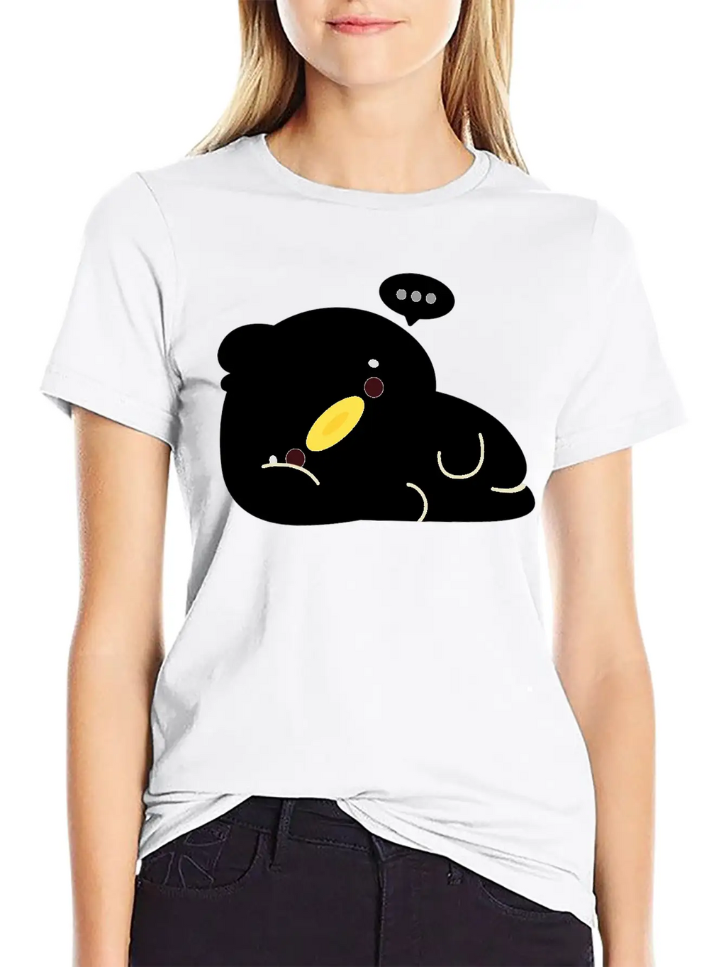 Tired Duck Stylish Everyday T-Shirt – Unisex Basic Cotton Tee